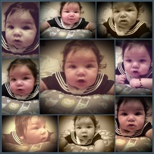 Tiny Troopers Navy Romper